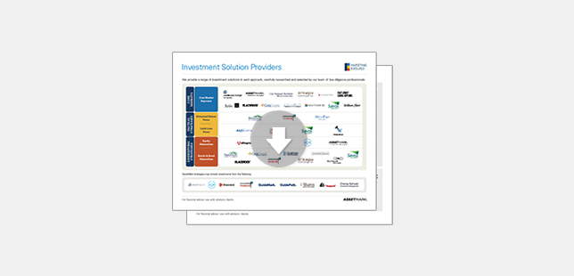 Investment Solution Providers